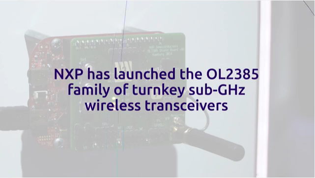 Enriqueciendo el ecosistema @SIGFOX, @NXP refuerza la conectividad industrial con su transceiver inalámbrico Sub-GHz [vídeo]