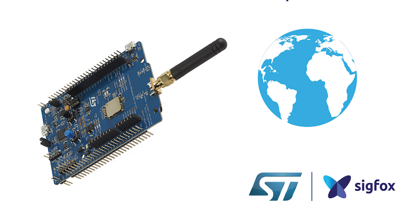 STMicroelectronics y @Sigfox cooperan para conectar miles de millones de dispositivos