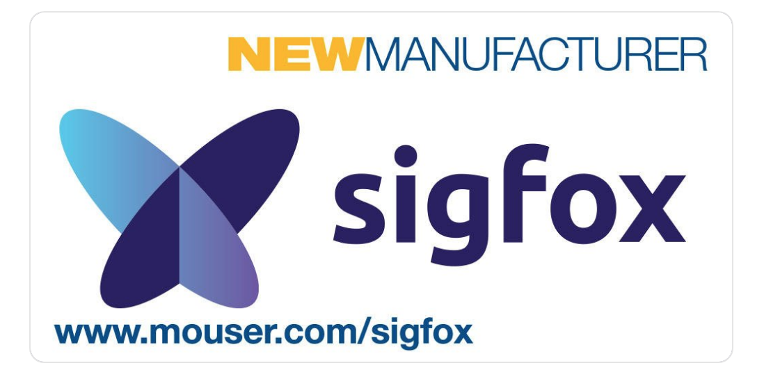 @Sigfox signs a global distribution agreement with @Mouser Electronics