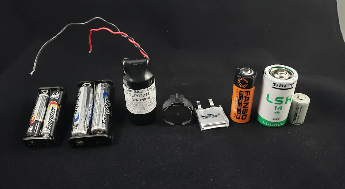 @SeaSlugLabs presenta un estupendo análisis de las baterías que necesitas para tu proyecto IoT @Sigfox