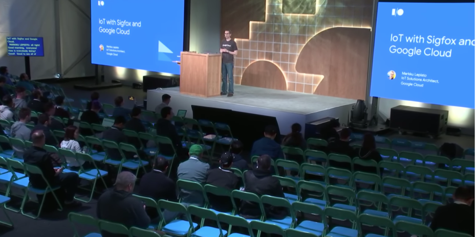 VIDEO / Discover the new integration of IoT Sigfox with Google Cloud (Google I / O’19)